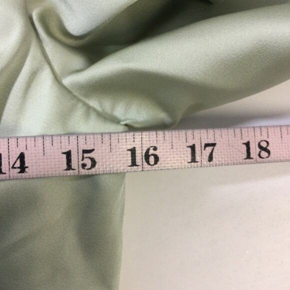 AW BRIDAL SZ 4 S sage green Elinore wedding cocktail party maxi dress NEW B122 - Picture 8 of 11